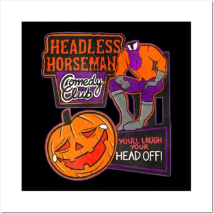 Headless Horseman Comedy Club Posters and Art